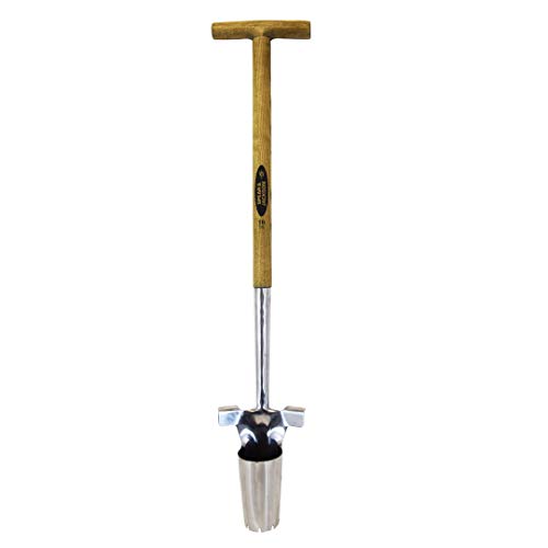Spear &amp;amp; Jackson 4813bp Traditional Stainless Long Handled Bulb Planter