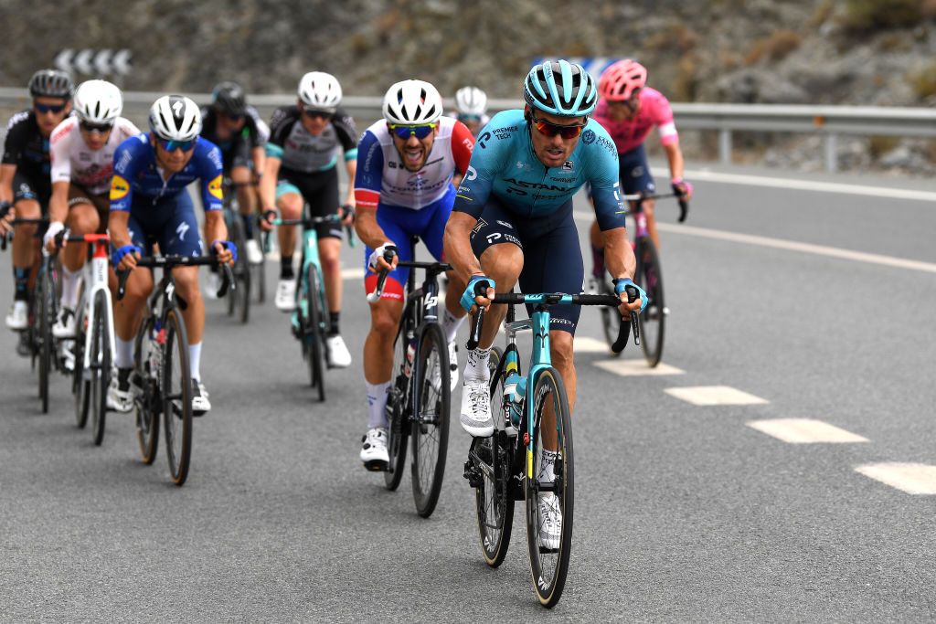RINCON DE LA VICTORIA SPAIN AUGUST 24 Luis Leon Sanchez Gil of Spain and Team Astana Premier Tech during the 76th Tour of Spain 2021 Stage 10 a 189km stage from Roquetas de Mar to Rincn de la Victoria lavuelta LaVuelta21 on August 24 2021 in Rincon De La Victoria Spain Photo by Tim de WaeleGetty Images