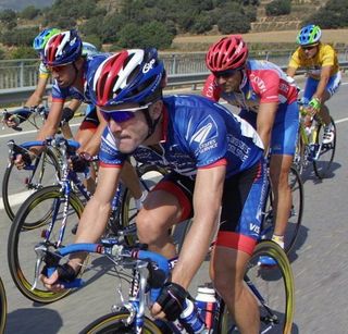 Levi Leipheimer (US Postal) at the 2001 Vuelta a Espana