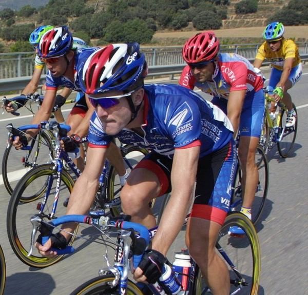 Levi Leipheimer (US Postal) at the 2001 Vuelta a Espana