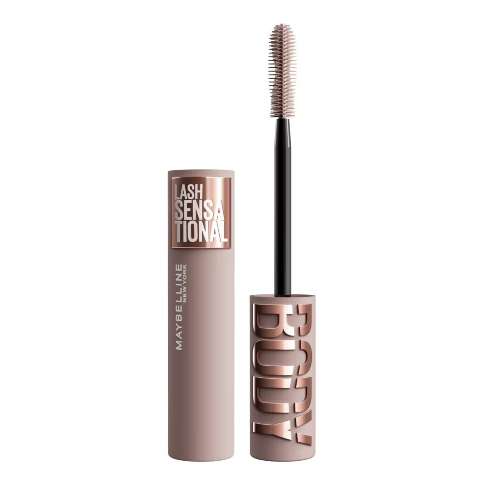 Maybelline Lash Sensational, Body Mascara, Volumizing Up to 24h Lift, Black