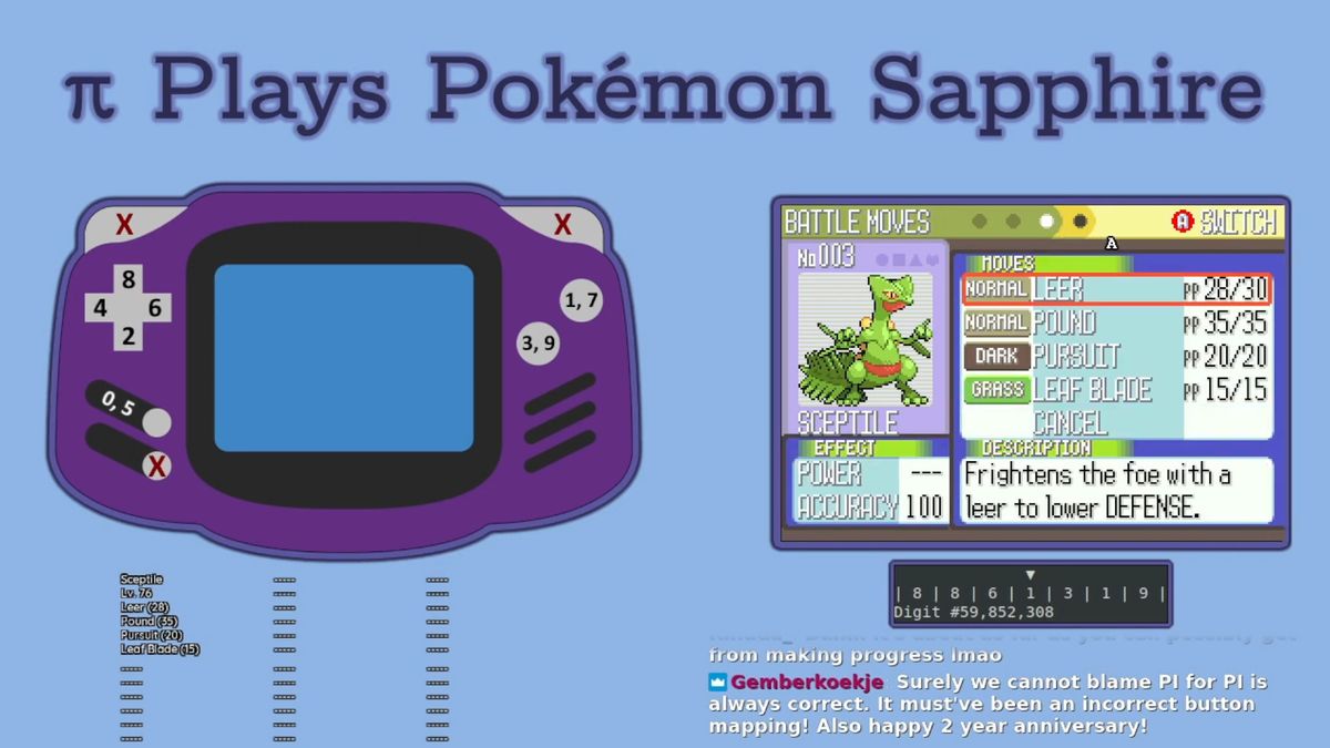 Pi Plays Pokemon Sapphire