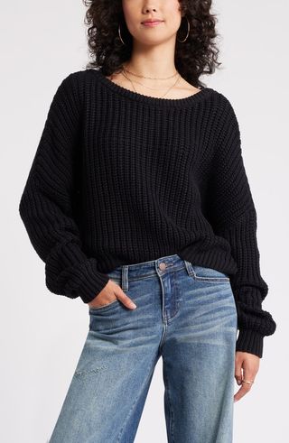 Relaxed Reversible Sweater