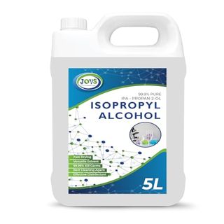 Isopropyl Alcohol 99.9% Pure | Lab Grade Ipa | Isopropanol 5l | Rubbing Alcohol for Cleaning and Disinfecting | Solvent for Electronics, Windows, Glass, Appliances, and More