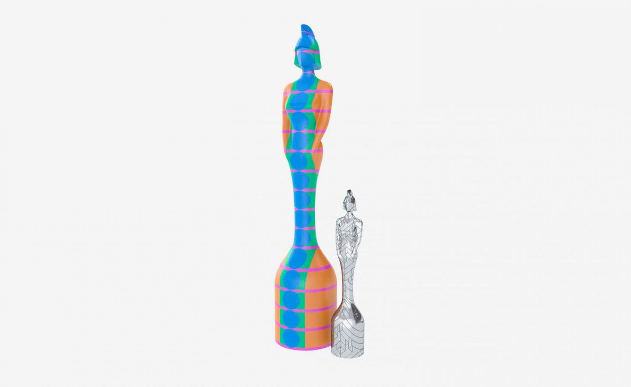 Brit Awards trophies