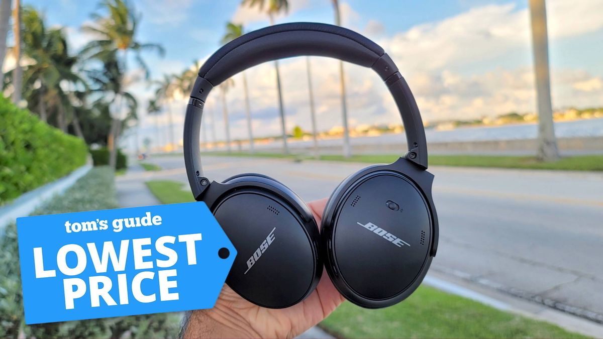 Bose QC 45 Wireless Noise-Canceling Headphones Dropped to Just