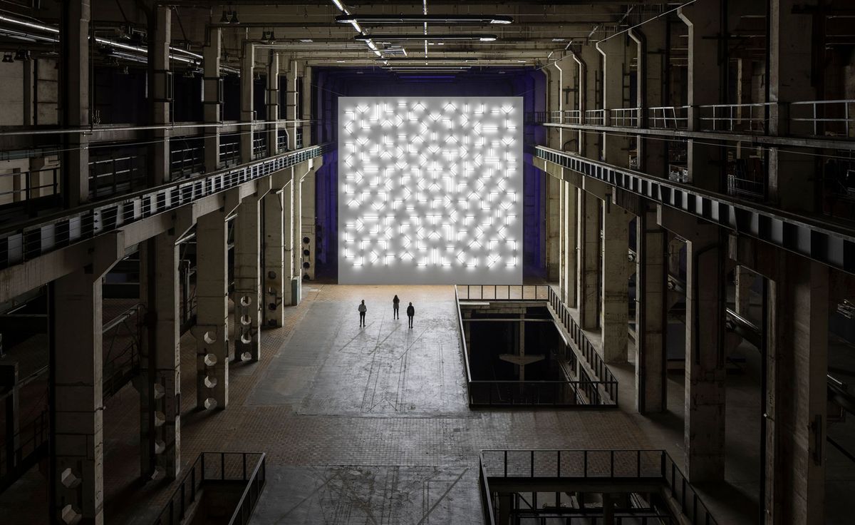 Robert Irwin drenches Kraftwerk's industrial halls in light