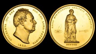 William Herschel gold meal up for auction