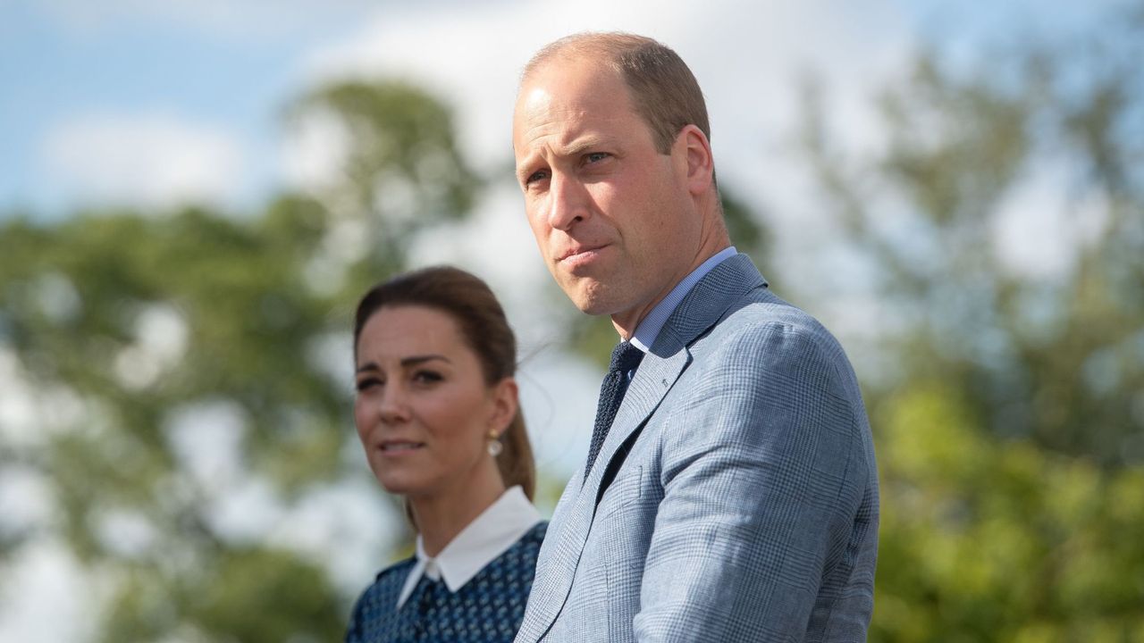 The Prince and Princess of Wales take part in an official visit to Queen Elizabeth hospital