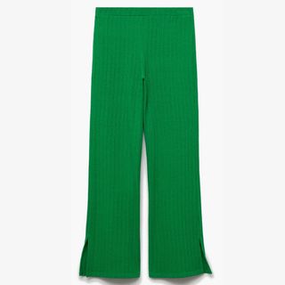 green Mango trousers from Nordstrom