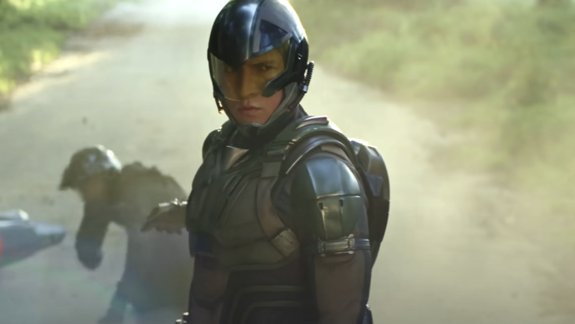 Danny Ramirez in Falcon suit in Captain America: Brave New World