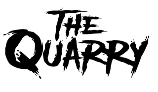 Bold black text on a white background says: THE QUARRY