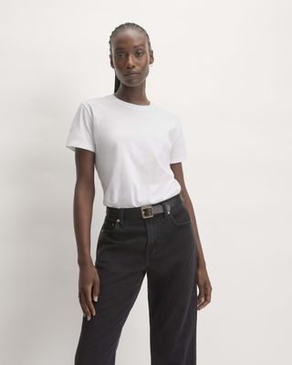 The Box-Cut Tee in Essential Cotton