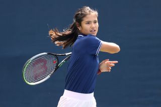 Emma Raducanu at the 2021 US Open