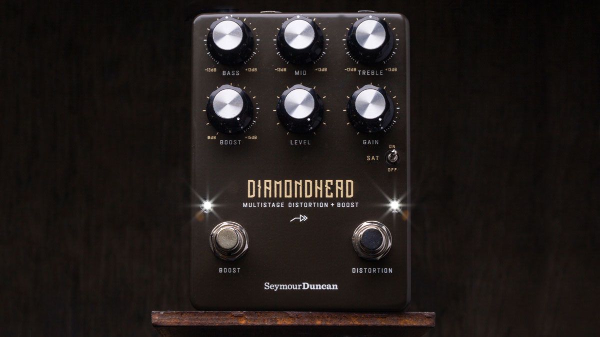 Seymour Duncan shoots for hot-rodded hard-rock and metal tones with the Diamondhead Multistage Distortion + Boost pedal - Guitar World