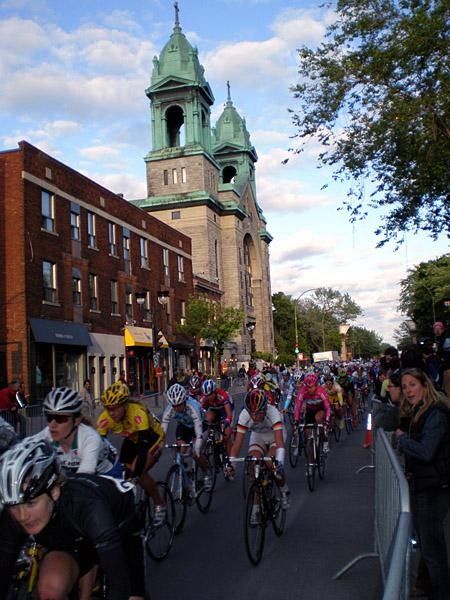 Racers tear through the streets