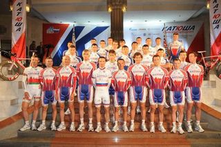 The official 2011 Team Katusha photograph