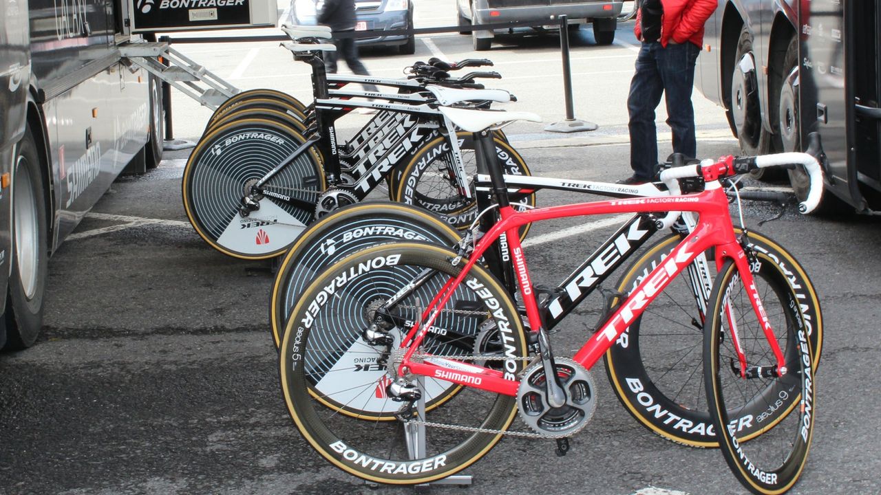 Trek Factory Racing ran Aeolus wheels in the 50, 70 and even 90mm depths.