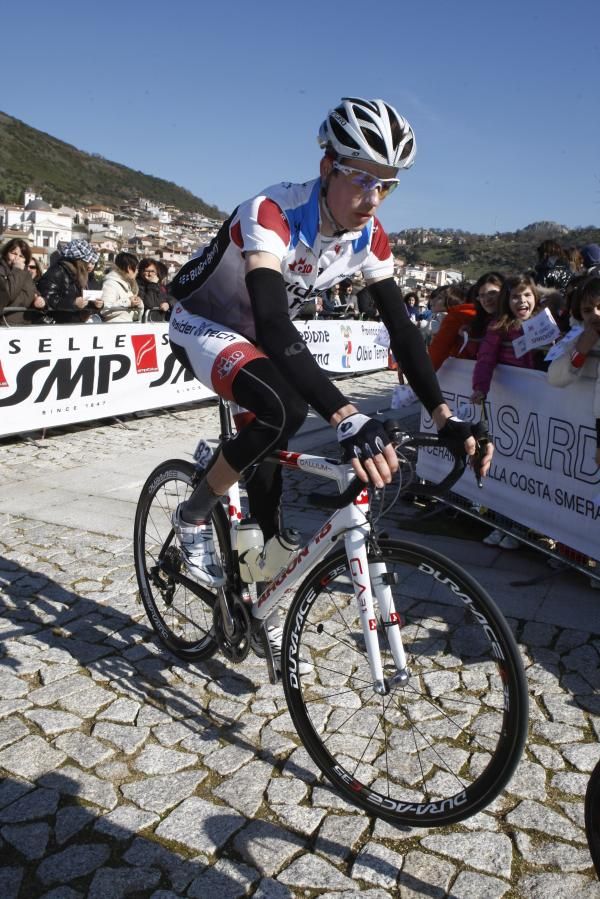 Will Routley (Spidertech) ahead of stage 3 of the Tour of Sardinia.