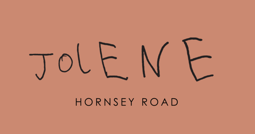 logo for Jolene, Hornsey Road in a hand-drawn style