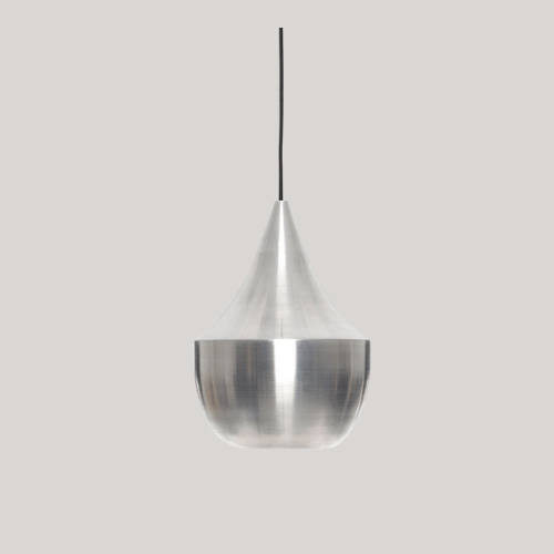 Unbeaten Led Fat Pendant Light Aluminium