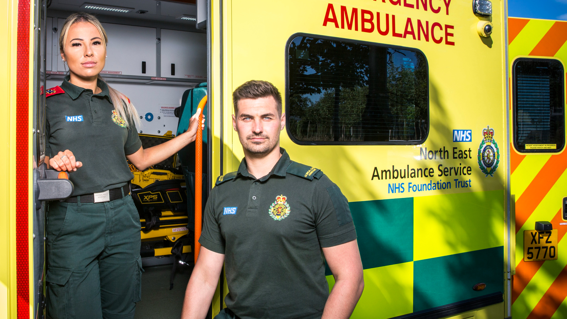 Becca, Chris from Ambulance