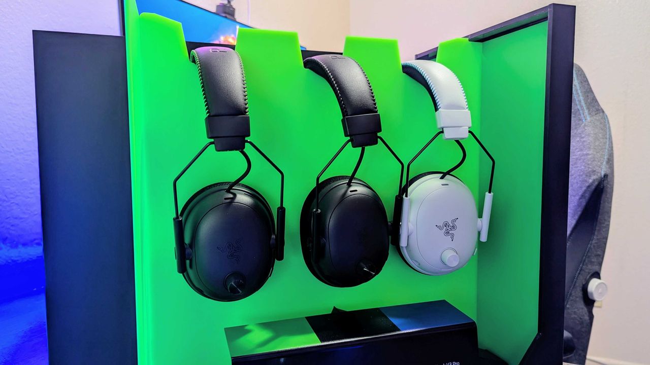 Image of the Razer BlackShark V3 Pro wireless gaming headset.