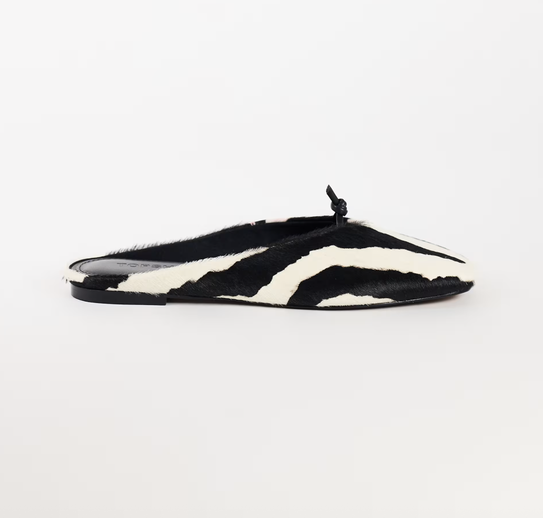 TOPSHOP, Blythe Knotted Flat Mule