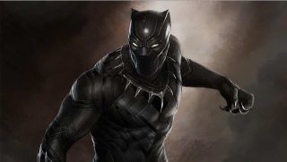 A promotional image for Marvel Studios' Black Panther