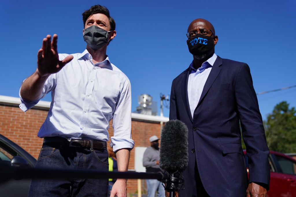 Jon Ossoff and Raphael Warnock.