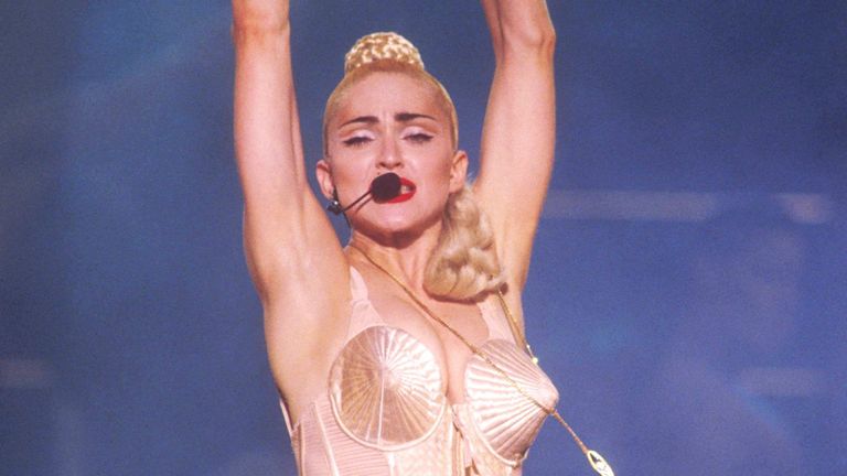 Madonna singing