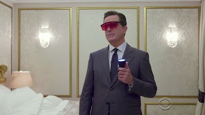 Stephen Colbert explores the Ritz-Carlton presidential suite