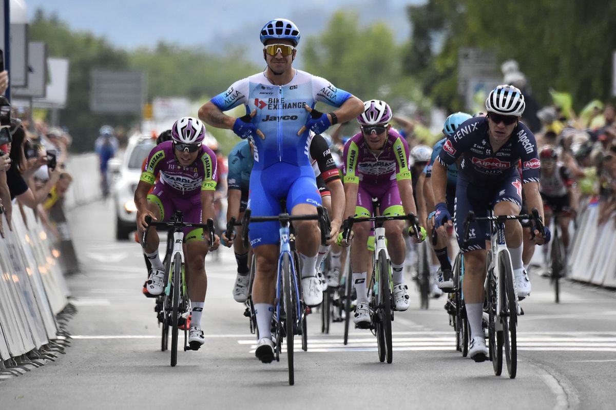 Dylan Groenwegen (BikeExchange-Jayco) won stage 2 of the Tour of Slovenia