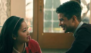 Lana Condor and Jordan Fisher in All The Boys: P.S. I Love You