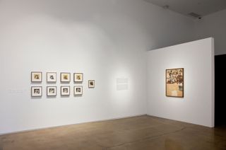 Installation view of 'Wallace Berman: American Aleph' at the Kohn Gallery