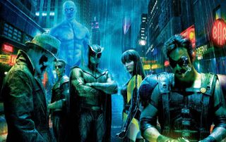 Ein Werbebild für Zack Snyder's Watchmen