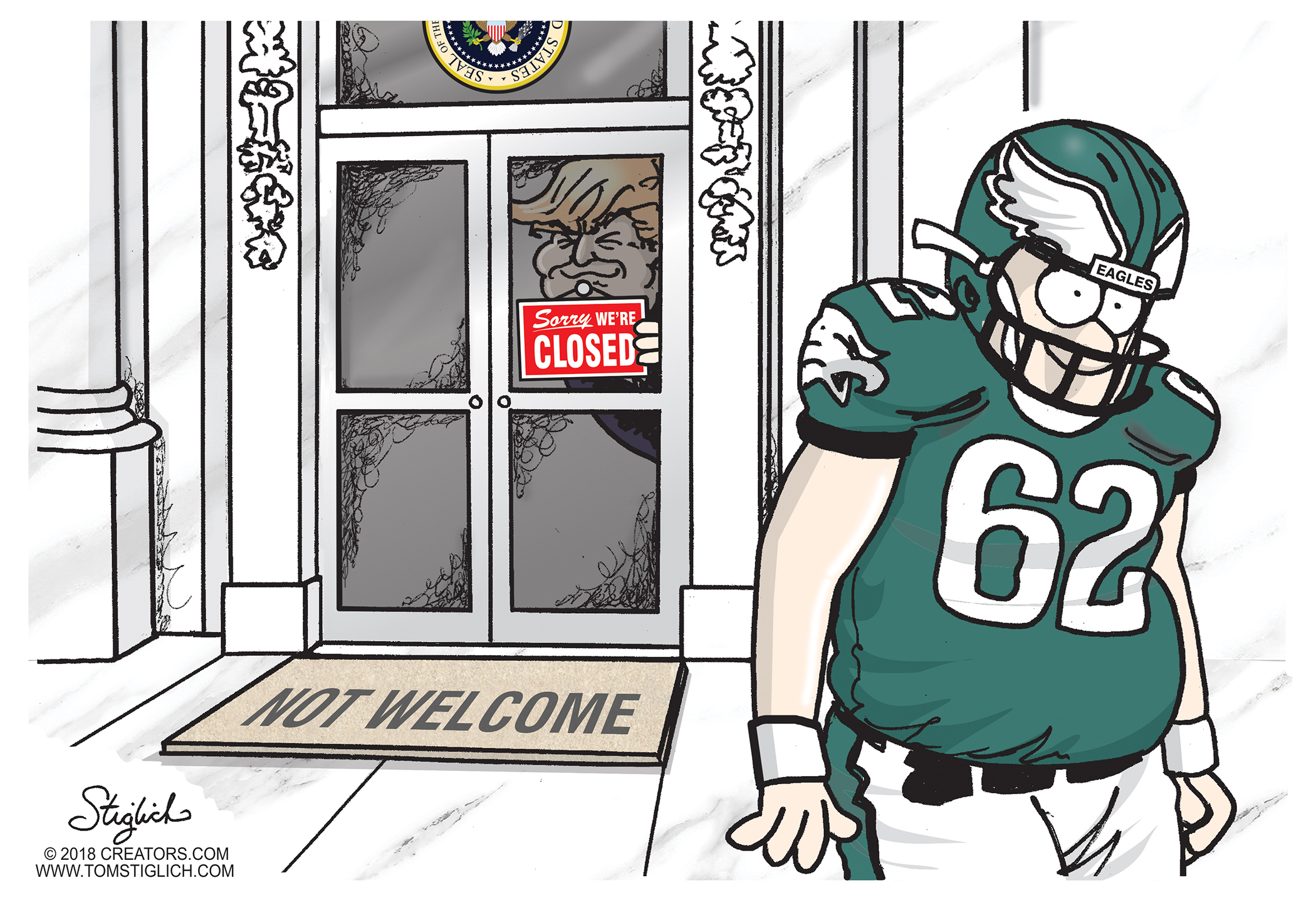 Stark cartoon: Philadelphia Eagles - InForum