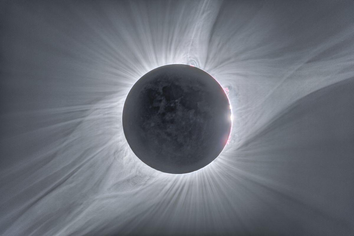 What time is the total solar eclipse on Dec. 4?