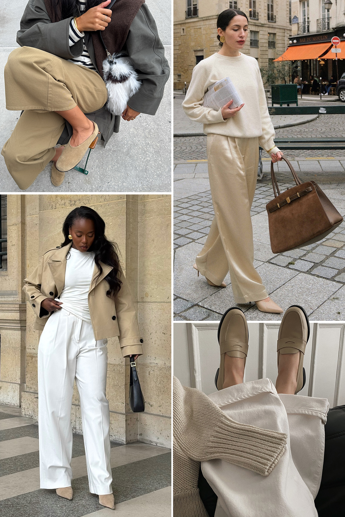 @modedamour, @coco_floflo, @amaka.hamelijnck, and @melodiebanfield wearing fawn shoes for winter 2026