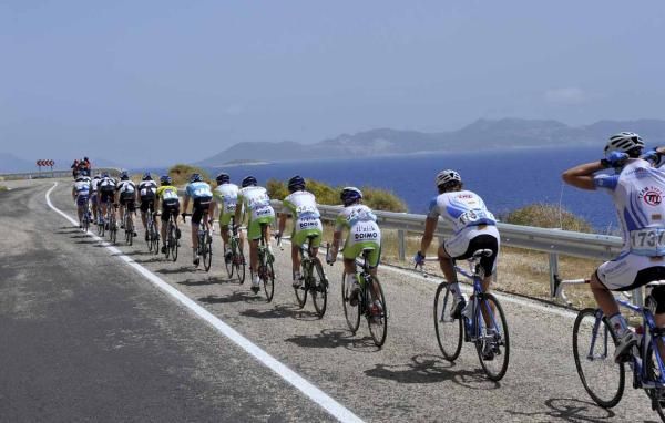 Garmin-Cervelo and Liquigas-Cannondale's pursuit was ultimately in vain.