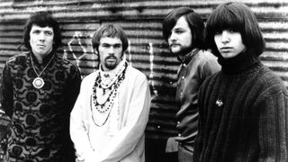 Iron Butterfly in 1969 (l-r): singer/keyboardist Doug Ingle, drummer Ron Bushy, bassist Lee Dorman and guitarist Erik Brann