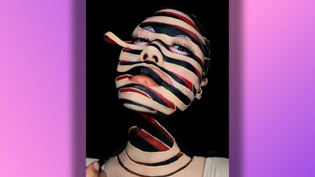 Mimi Choi optical illusion makeup