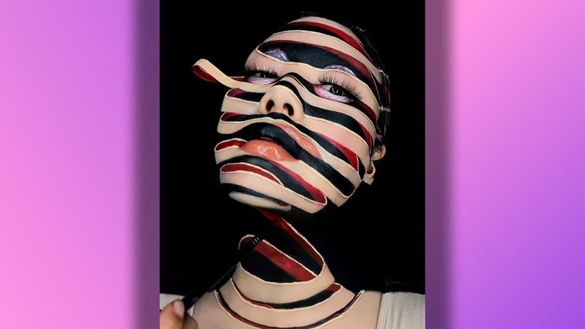 Mimi Choi optical illusion makeup