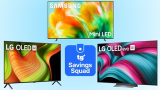 The Samsung M80H Mini-LED TV, the LG B5 and C5 OLED TVs