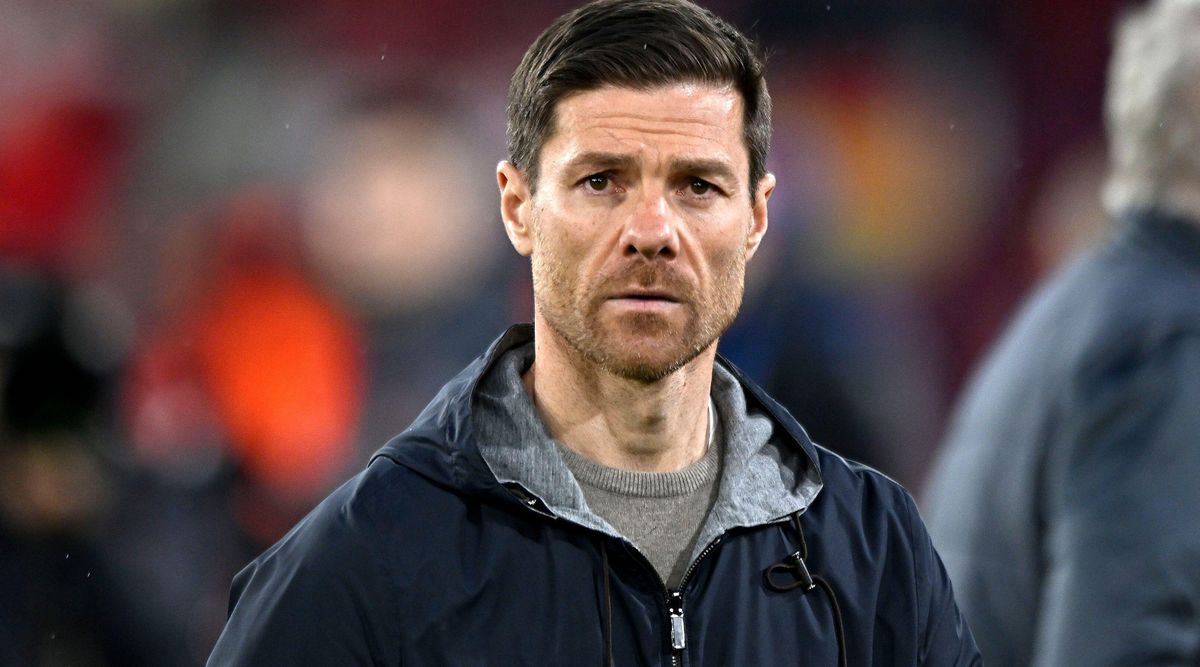 Bayer Leverkusen head coach Xabi Alonso