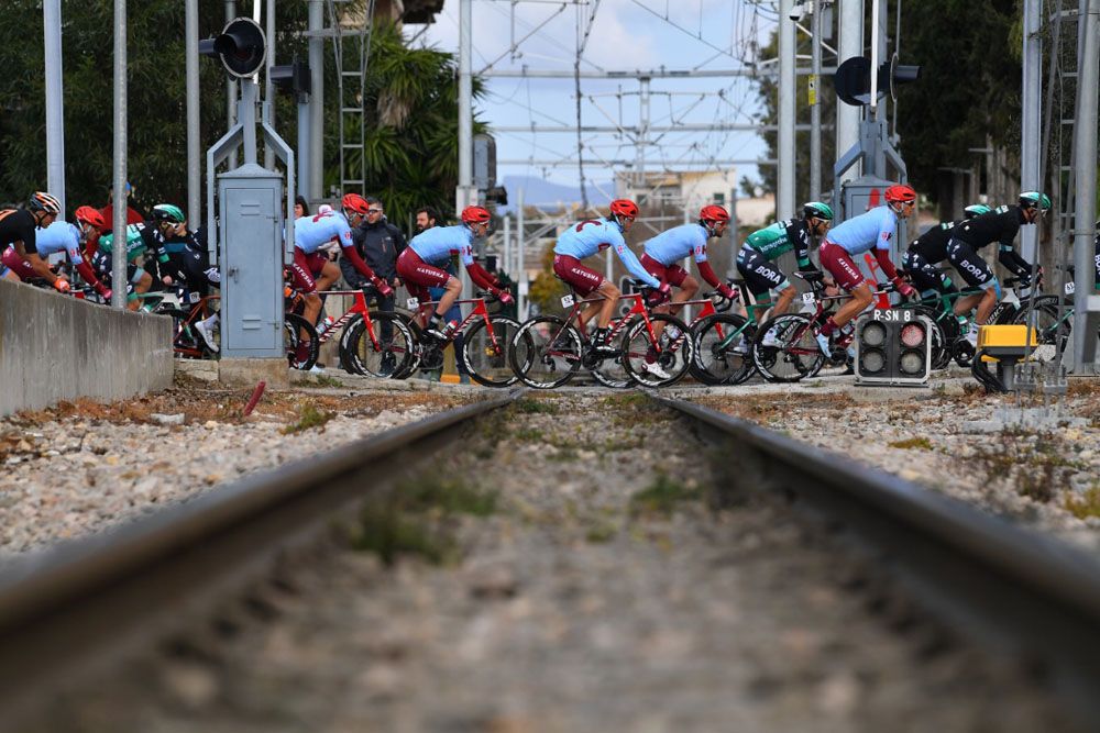 Katusha Alpecin work for Marcel Kittel at the 2019 Trofeo Palma