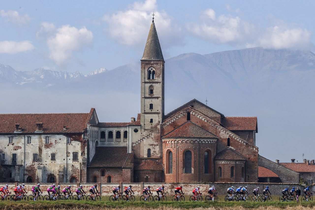 Giro dItalia 2020 103th Edition 20th stage Alba Sestriere 181km 24102020 Scenery photo Luca BettiniBettiniPhoto2020