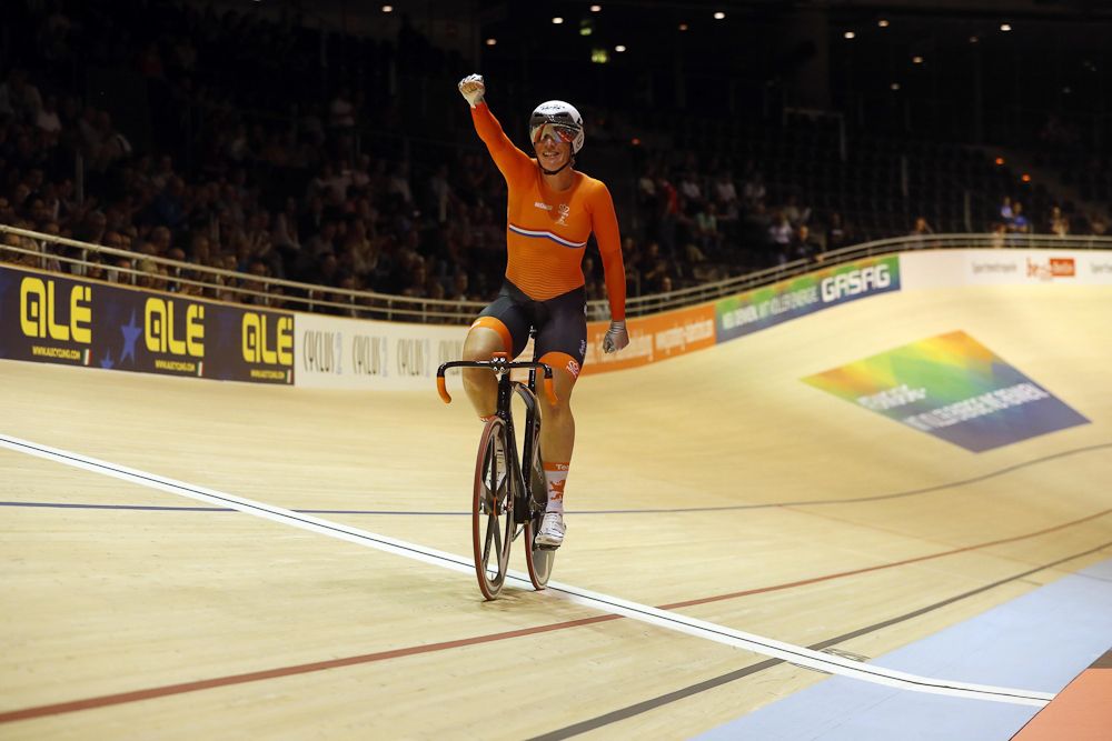 Kirsten Wild win's the women's elimination race
