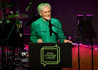 Glenn Close started a charity in 2010 to help challenge the stigma around mental health