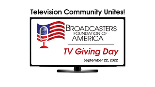 The Broadcasters Foundation launches TV Giving Day